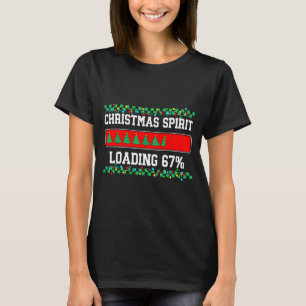 Christmas Six Seven Srit Loading 67 Meme Gen Z Alp T-Shirt