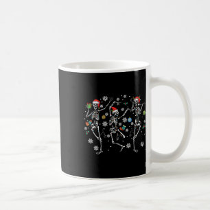 Christmas Skeleton Dancing Xmas 2024 Men Women Kid Coffee Mug