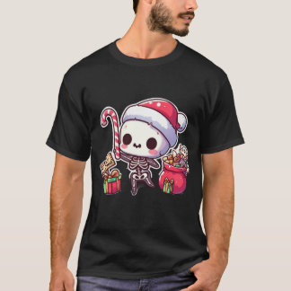 Christmas skeleton T-Shirt
