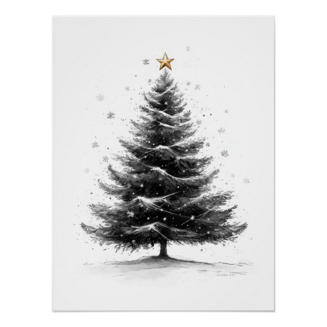 Christmas Sketch Poster (Front)