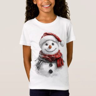 Christmas Sketch Poster T-Shirt
