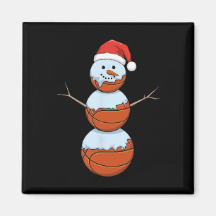 Christmas Sketll Shirt Snowman Sketll Christmas Magnet