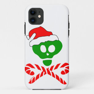 Christmas Skull Crossbones iPhone 11 Case