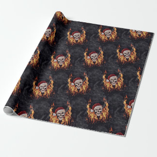 Christmas Skull Wrapping Paper