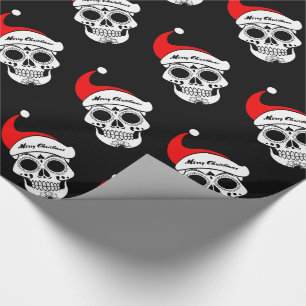 Christmas Skulls Wrapping Paper