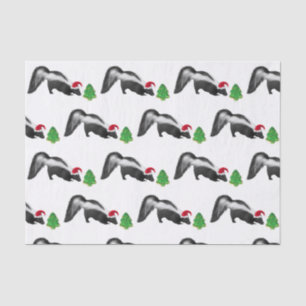 Christmas Skunk Tissue Paper