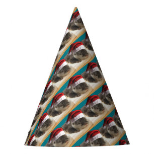 Christmas Sleepy Otter Party Hat