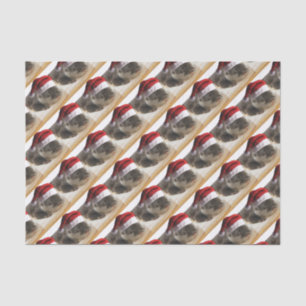 Christmas Sleepy Otter Tissue Paper