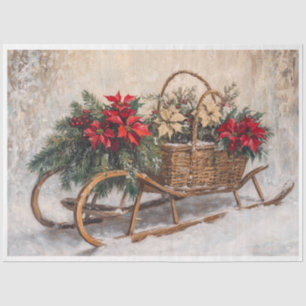 Christmas Sleigh Tissue Paper