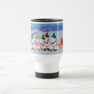 Christmas Sleigh Travel Mug