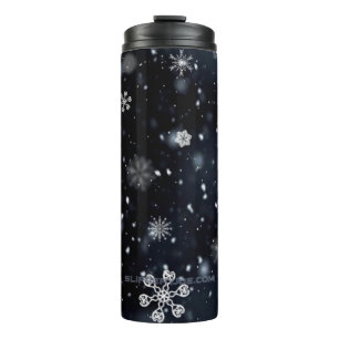 Christmas SlipperyJoe artistic gay pride gifts LGB Thermal Tumbler