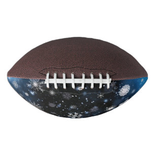Christmas SlipperyJoe falling various shapes sizes American Football