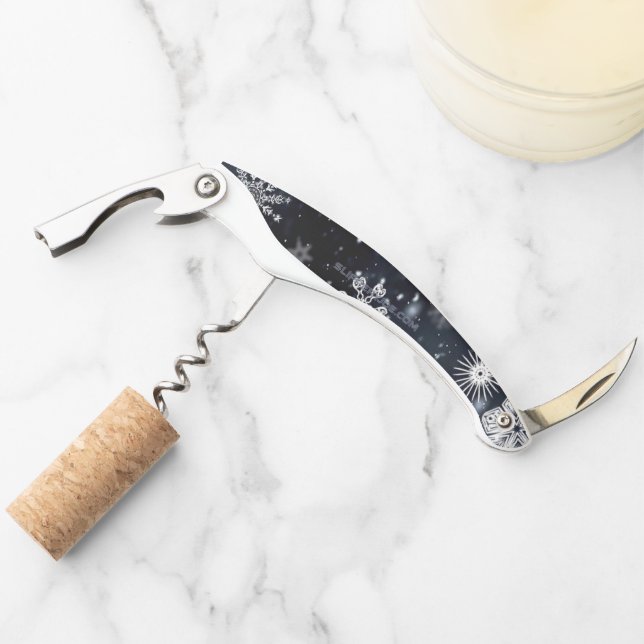 Christmas SlipperyJoe falling various shapes sizes Corkscrew (Front)