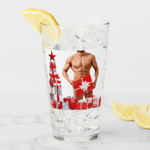 Christmas SlipperyJoe gay pride gifts LGBTQIA wrap Glass