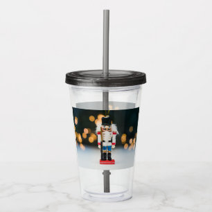 Christmas SlipperyJoe nutcracker figurine ornament Acrylic Tumbler