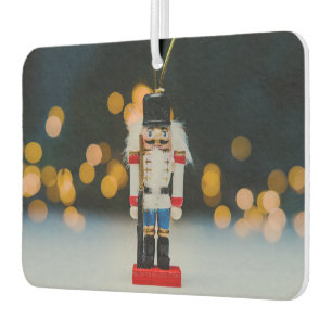 Christmas SlipperyJoe nutcracker figurine ornament Car Air Freshener
