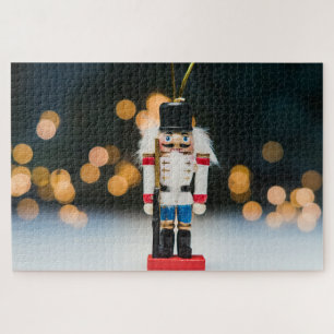 Christmas SlipperyJoe nutcracker figurine ornament Jigsaw Puzzle