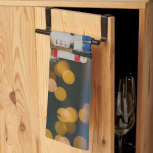 Christmas SlipperyJoe nutcracker figurine ornament Tea Towel