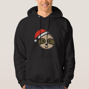 Christmas Sloth 10 Hoodie
