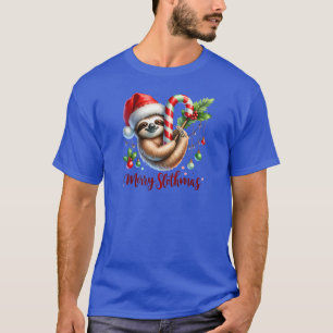 Christmas Sloth Sweatshirt, Holiday Slothmas T-Shirt