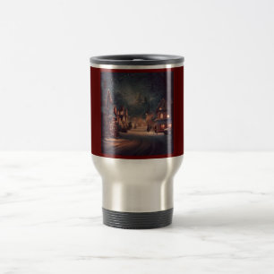 Christmas Small Town 3 Travel Mug