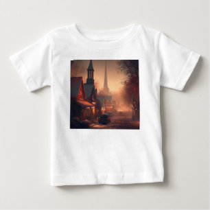 Christmas Small Town 4 Baby T-Shirt