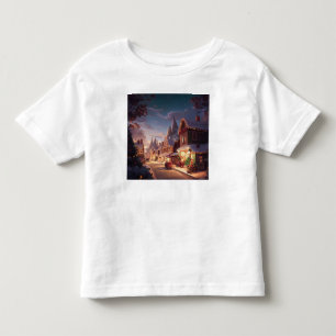 Christmas Small Town 5 Toddler T-Shirt