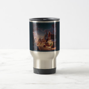 Christmas Small Town 5 Travel Mug