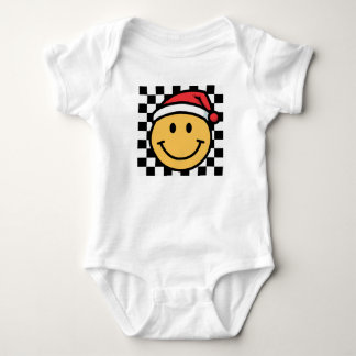 Christmas Smile Baby Bodysuit