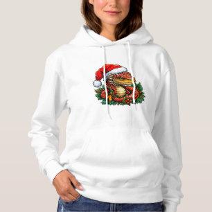 Christmas snake hoodie