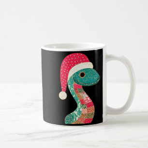 Christmas Snake Santa Hat Holiday Fun Premium Tri- Coffee Mug