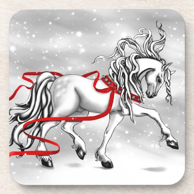 Christmas Snow Bells Coaster (Front)