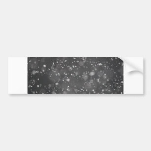 Christmas Snow Bumper Sticker