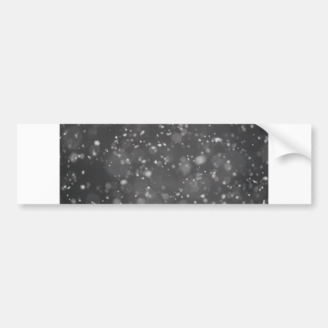 Christmas Snow Bumper Sticker (Front)