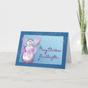 CHRISTMAS - SNOW FAIRY - MAGICAL HOLIDAY CARD