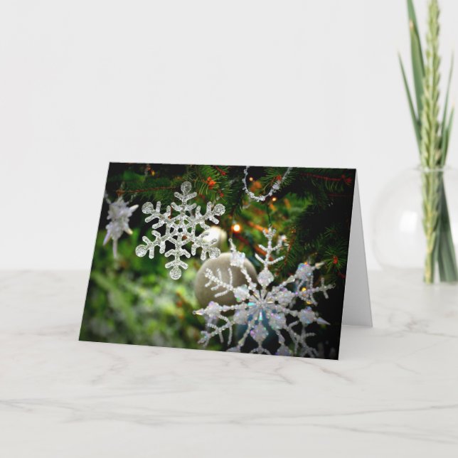 Christmas Snow Flake Cards (Front)