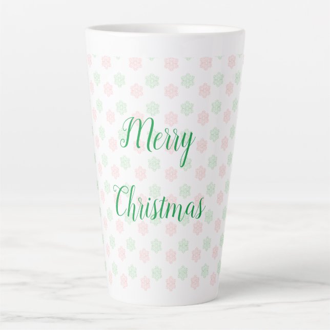 Christmas snow flake  mug (Front)