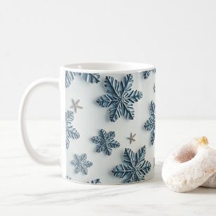 Christmas Snow Flakes Coffee Mug