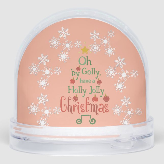 Christmas Snow Globe (Back)