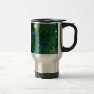 Christmas Snow Lights Travel Mug