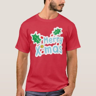 Christmas snow snowman carol Santa Claus T-Shirt