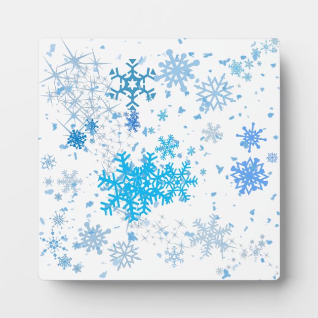 Christmas Snowfall Plaque (Front)