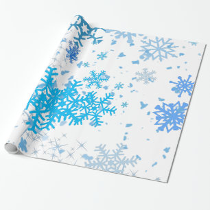 Christmas Snowfall Wrapping Paper