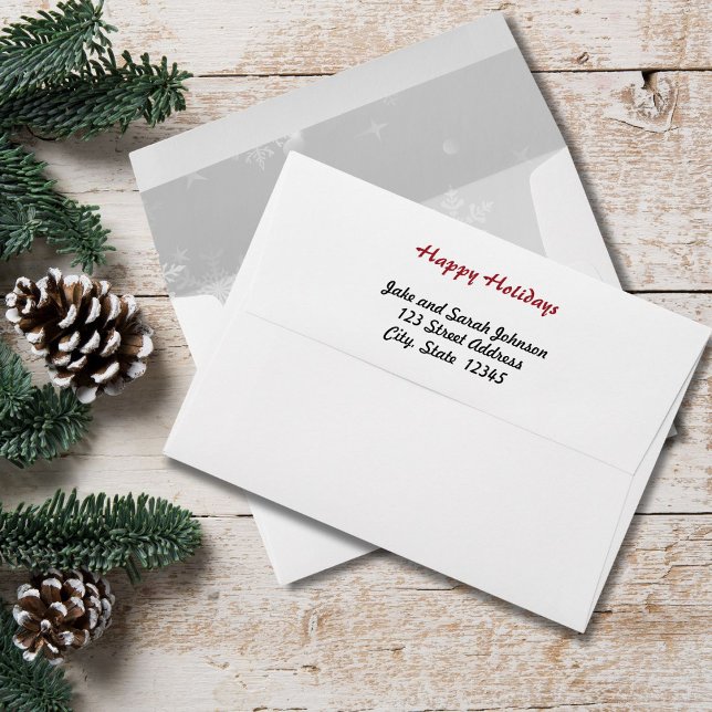 Christmas Snowflake Envelope (Creator Uploaded)