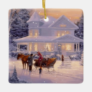 Christmas Snowflake Ornament