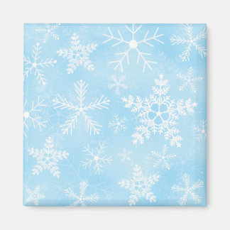 Christmas Snowflake Pattern Magnet
