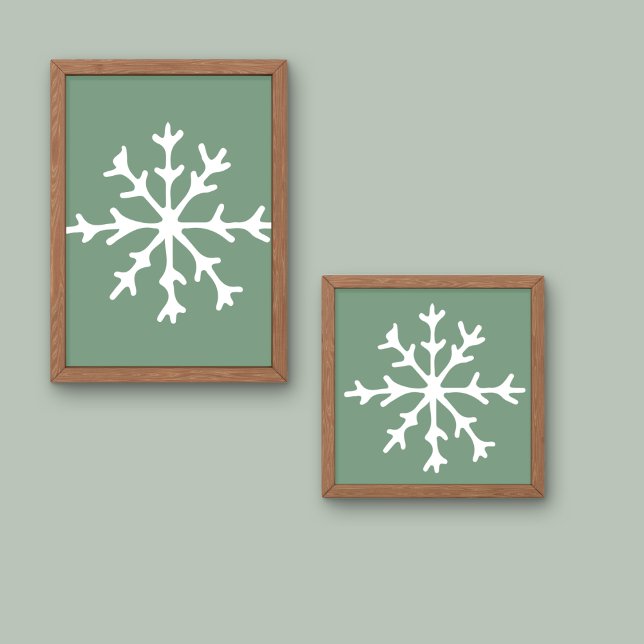  Christmas snowflake Poster (Creator Uploaded)