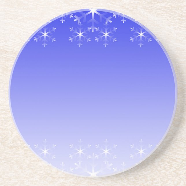 Christmas snowflakes coaster (Front)