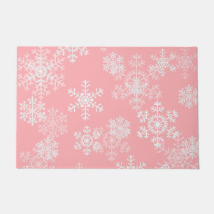 Christmas Snowflakes Doormat
