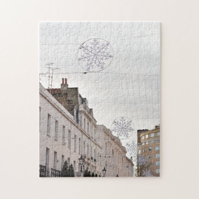 Christmas Snowflakes, Kensington and Chelsea, UK Jigsaw Puzzle (Vertical)